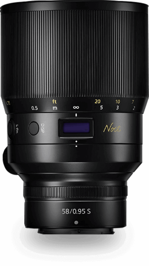 NIKKOR Z - 58mm f/0.95 S Noct | Nikon Cameras, Lenses & Accessories